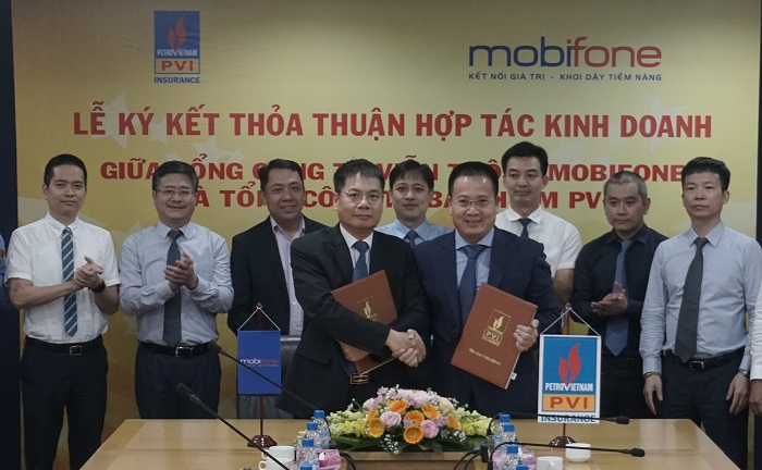 MobiFone và bảo hiểm PVI ký kết hợp tác kinh doanh