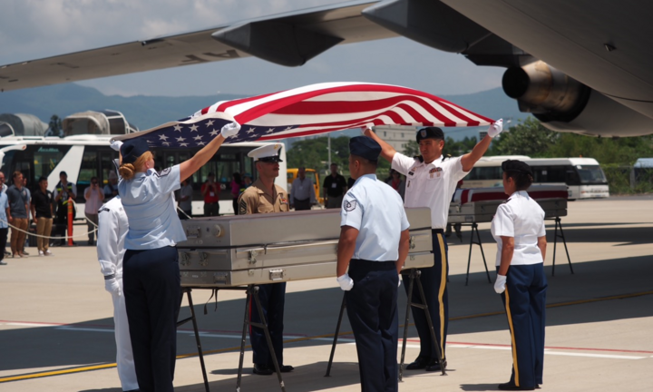 Mỹ tổ chức Lễ hồi hương hài cốt binh sĩ lần thứ 153 tại Hà Nội