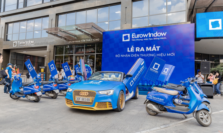 Eurowindow thay đổi nhận diện mới cho thương hiệu vật liệu xây dựng 