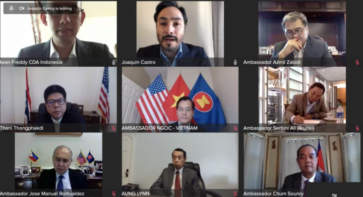 ASEAN hoan nghênh tuyên bố của Ủy ban Quốc hội Mỹ về vấn đề Biển Đông