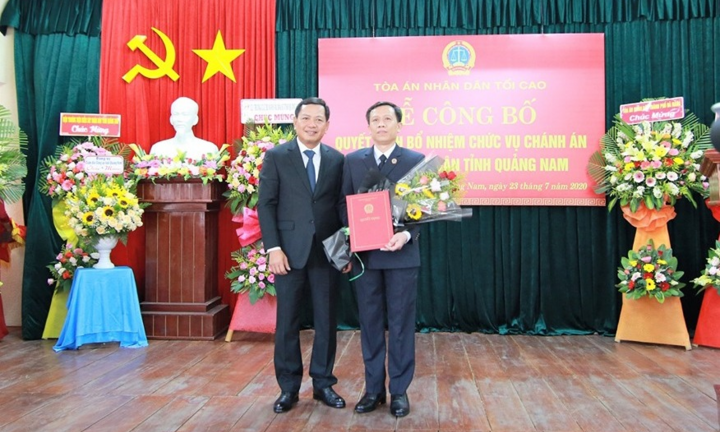 Tân Chánh án TAND tỉnh Quảng Nam là ai?