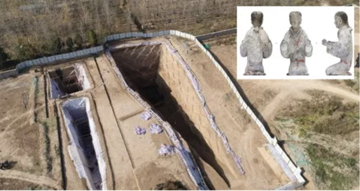 Hàng loạt hài cốt phủ đầy ngọc quý trong mộ cổ ở Trung Quốc