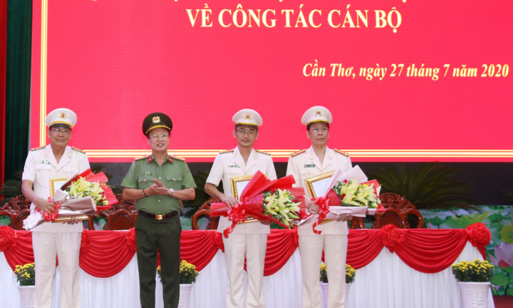 Ba tân Phó giám đốc Công an Cần Thơ là ai?