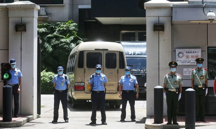 Trung Quốc tiếp quản Tổng lãnh sự quán Mỹ tại Thành Đô