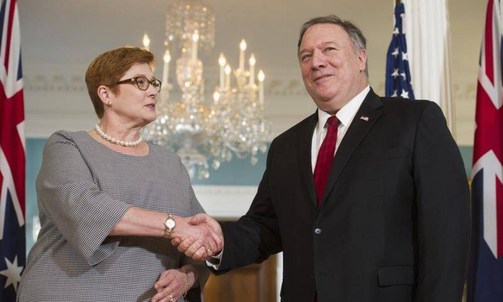 Phái đoàn Australia đến Mỹ, bàn cách đối phó Trung Quốc