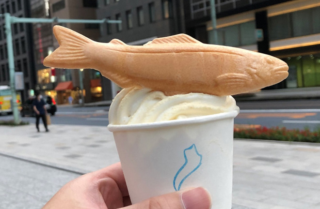 Món kem kỳ lạ làm từ loại cá tanh nhất thế giới