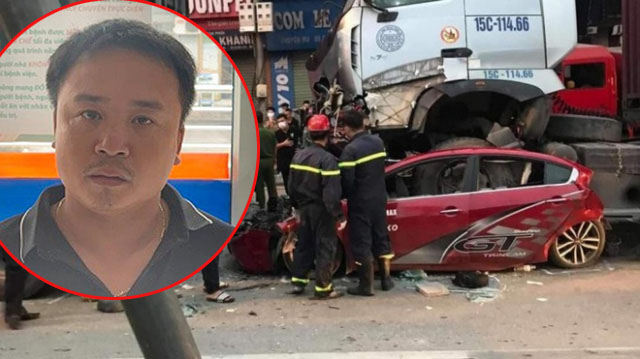 Container đè bẹp xe hơi, 3 người chết: Tài xế buồn ngủ đối diện mức án nào?