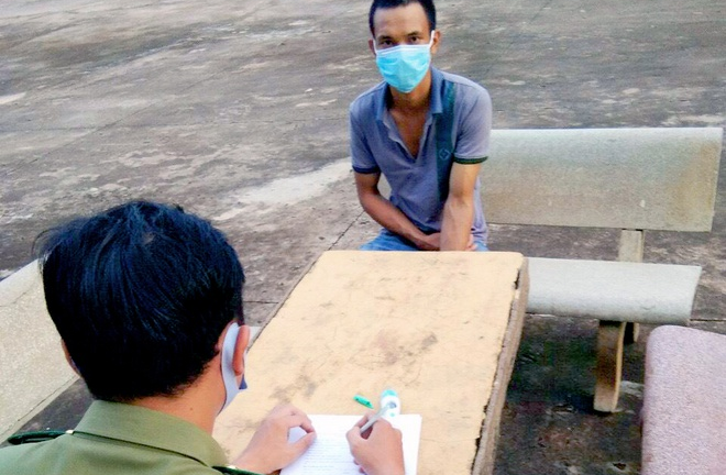 Thanh niên định vượt biên để trốn cách ly nhưng không thoát