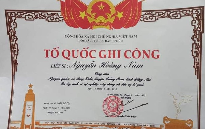 Hiệp sĩ Tân Bình thiệt mạng khi bắt băng trộm xe SH được phong liệt sĩ