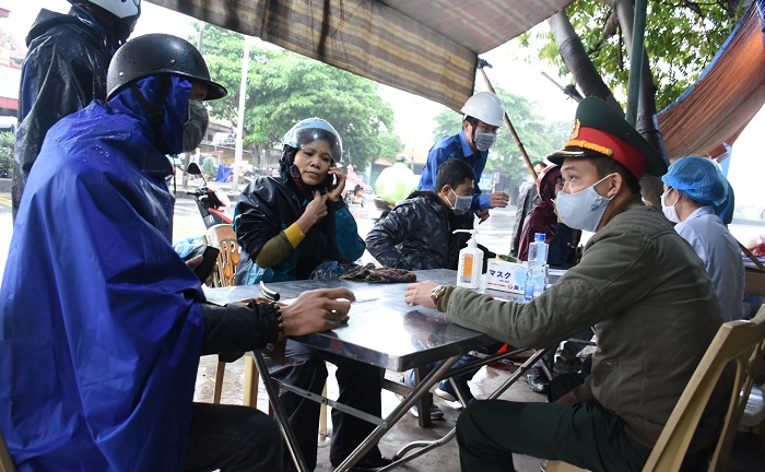 Hải Phòng lập 6 chốt kiểm soát phòng chống COVID-19 tại nơi giáp ranh Hải Dương