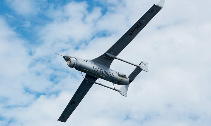 Cận cảnh máy bay không người lái RQ-21 Blackjack rời bệ phóng