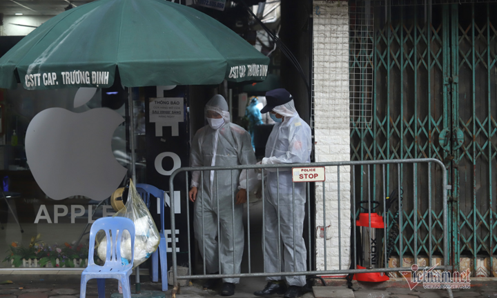 Người thuê trọ dương tính SARS-CoV-2, Hà Nội phong tỏa cả con ngõ Trương Định