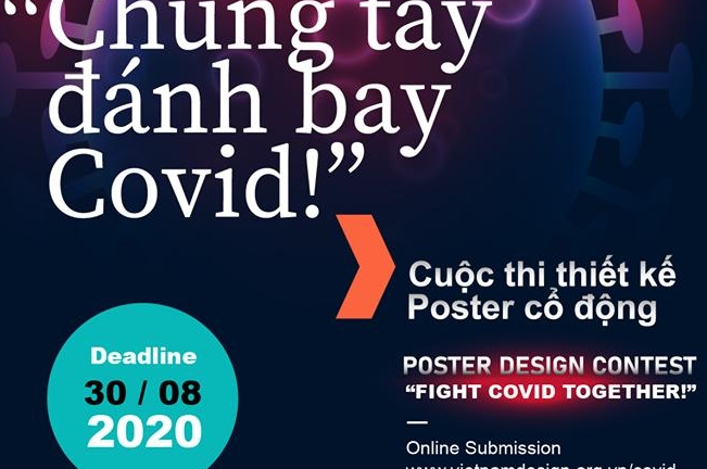 Khởi động cuộc thi 'Thiết kế poster cổ động – Chung tay đánh bay COVID'