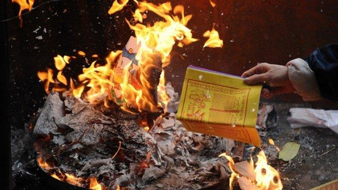 Đề nghị không đốt đồ mã tại các cơ sở thờ tự Phật giáo