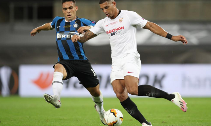 Trực tiếp Sevilla 3-2 Inter Milan: Lukaku phản lưới nhà