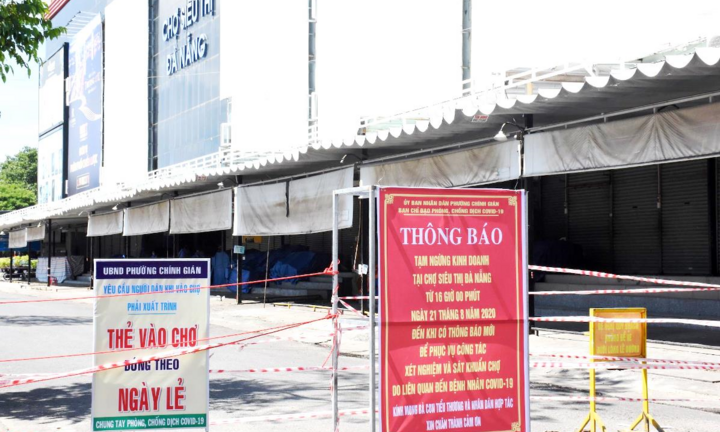 Cách ly, xét nghiệm hơn 100 người là F1 của 3 tiểu thương ở Đà Nẵng mắc COVID-19