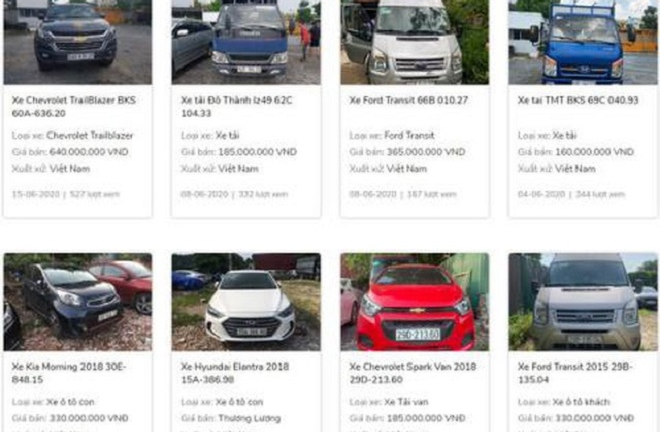 Có dễ mua loạt ô tô do ngân hàng thanh lý dưới 200 triệu đồng/chiếc?