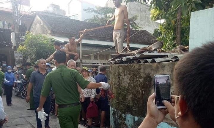 Nổ bình gas trong xưởng cơ khí ở Hà Nội, 2 người thương vong