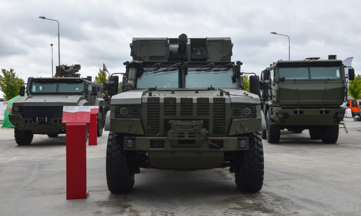 Nga khoe dàn xe chiến đấu 'khủng' tại Triển lãm Army 2020