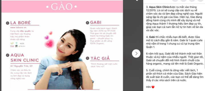 Aqua Clinic phủ nhận thông tin về một cổ đông 