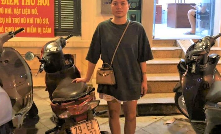 Nhận lại xe máy sau 2 năm bị mất trộm