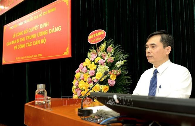 Học viện Chính trị Quốc gia Hồ Chí Minh có tân Phó Giám đốc