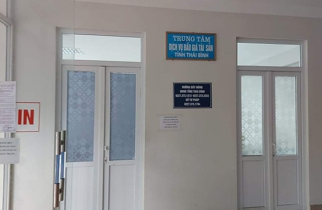 Xác định số tiền trên chiếu bạc PGĐ Trung tâm dịch vụ đấu giá tài sản Thái Bình