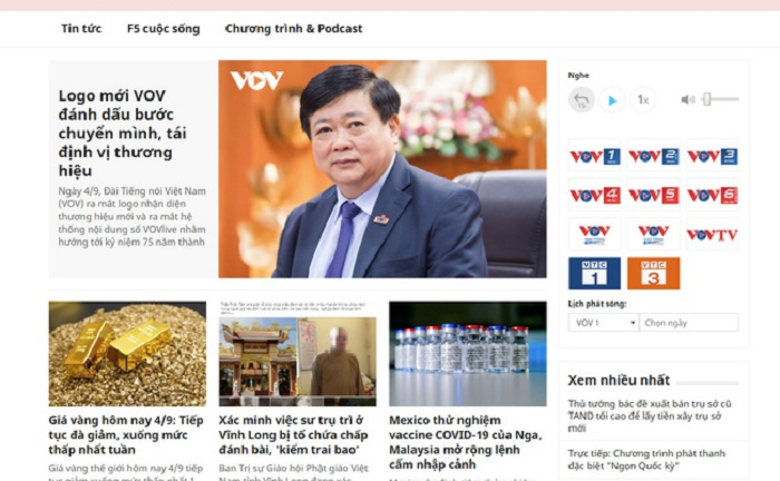 Diện mạo mới trẻ trung, hội nhập của Đài Tiếng nói Việt Nam