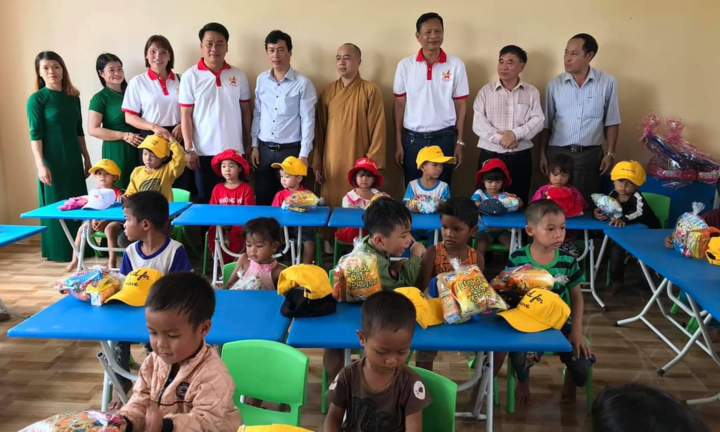 Lớp học mới giúp trẻ mẫu giáo vùng cao không phải đi hàng chục cây số đến trường