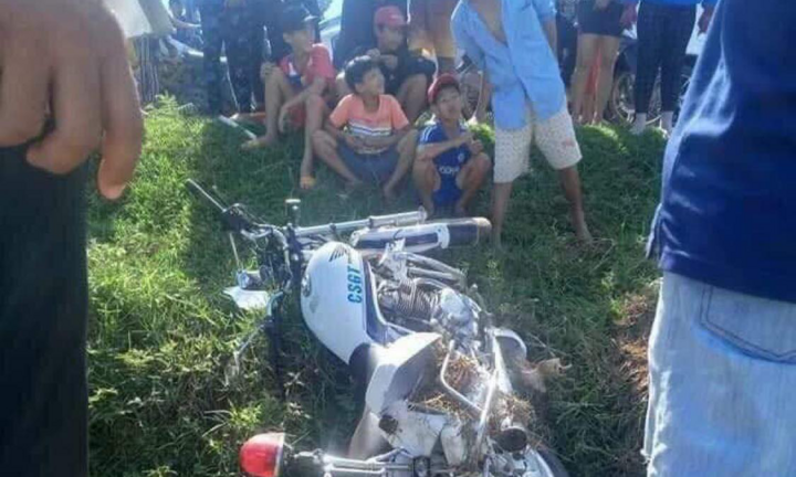 Bác tin CSGT Bình Định ngã xuống mương khi truy đuổi 'quái xế'