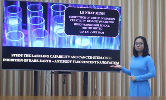 Ước mơ của cô gái Gia Lai giành HCV Olympic Phát minh và Sáng chế thế giới 