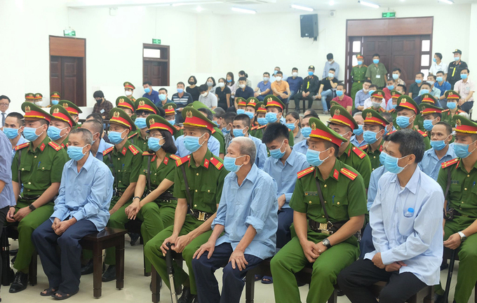 Xét xử vụ án ở Đồng Tâm: Viện kiểm sát đề nghị tử hình 2 bị cáo
