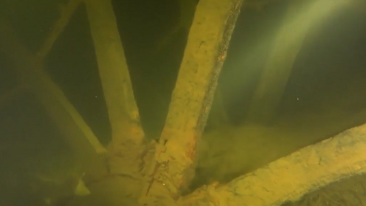 Video: Phát hiện xác tàu hơi nước bốc cháy hơn 200 năm trước