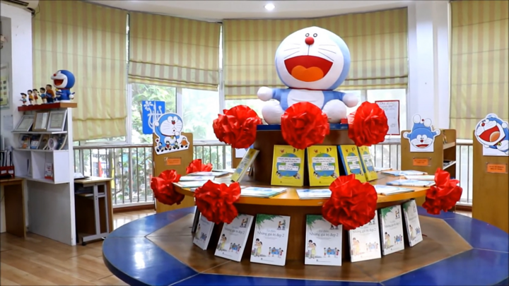 Thư viện Doraemon chắp cánh ước mơ tuổi thơ