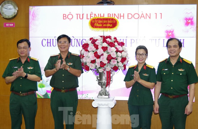 Nữ trung tá 8x là sĩ quan trẻ nhất hiện nay giữ chức vụ Phó Tư lệnh Binh đoàn