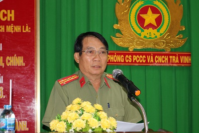 Kiểm tra dấu hiệu vi phạm của nguyên Giám đốc Công an tỉnh Trà Vinh Lê Văn Việt