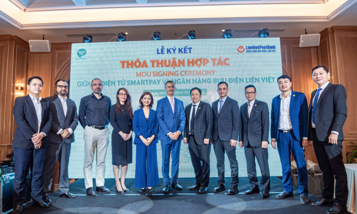 LienVietPostBank hợp tác SmartNet phát triển ví điện tử và dịch vụ kiều hối