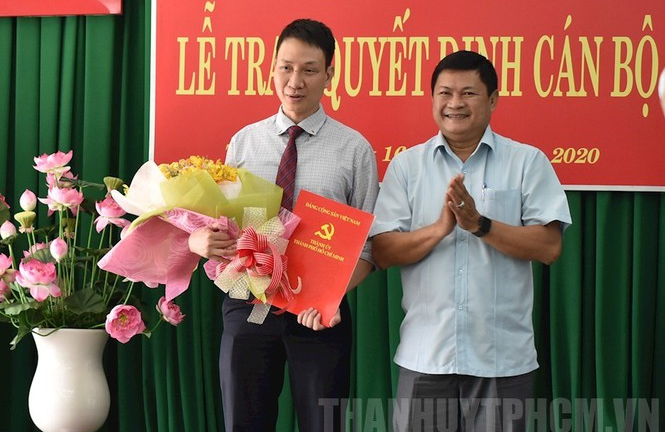 Tiến sỹ từng học tại Mỹ được bổ nhiệm làm Phó Bí thư Quận Thủ Đức, TP.HCM
