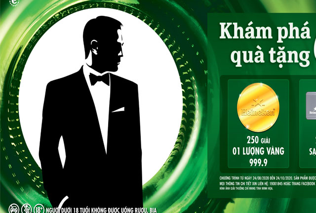 Phiên bản giới hạn Heineken James Bond ra mắt: Triệu phần quà hấp dẫn
