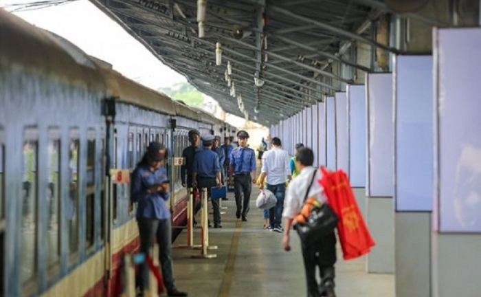 Đường sắt sẽ chạy hơn 20 đôi tàu khách trên tuyến Bắc-Nam dịp Tết 2021