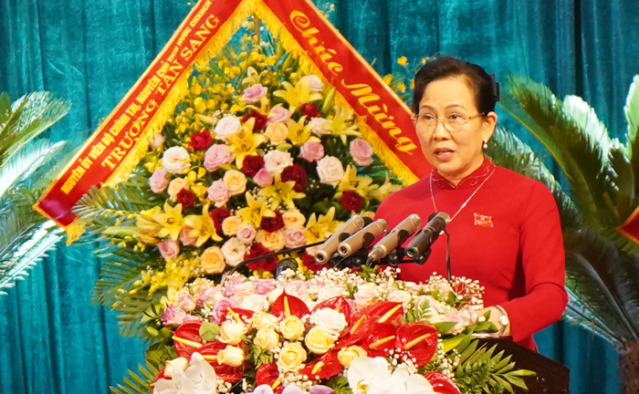 Bà Lê Thị Thủy tái đắc cử Bí thư Tỉnh ủy Hà Nam