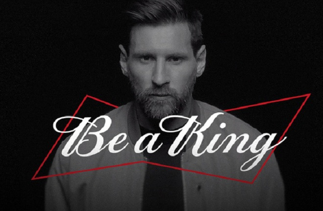 Messi chính thức trở thành đại sứ thương hiệu mới của Budweiser