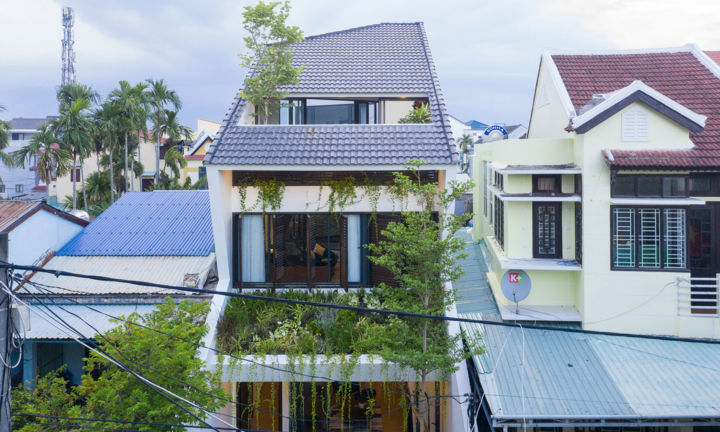 Mát mắt ngắm ngôi nhà xanh giữa Hội An cổ kính 