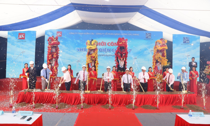 Xuân Cầu khởi công Nhà máy điện gió số 7