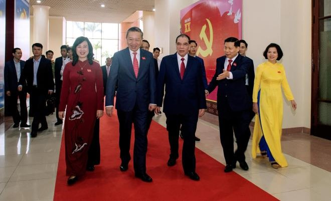 Đại tướng Tô Lâm dự Đại hội Đảng bộ tỉnh Bắc Ninh lần thứ XX