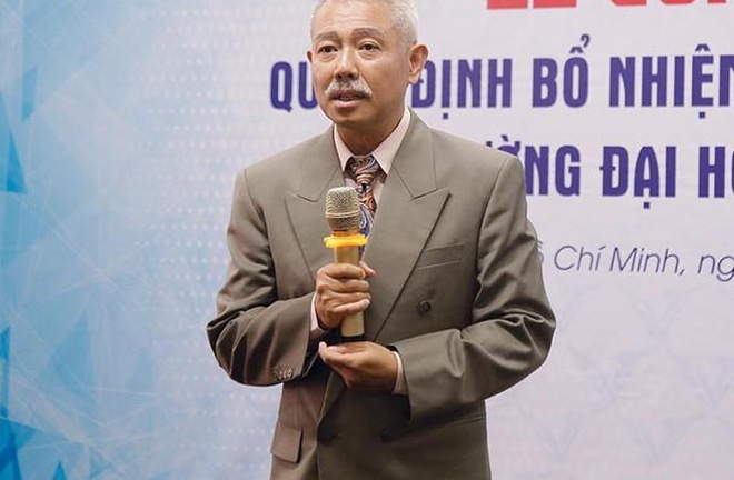 Giáo sư Trương Nguyện Thành thôi làm phó hiệu trưởng Đại học Văn Lang