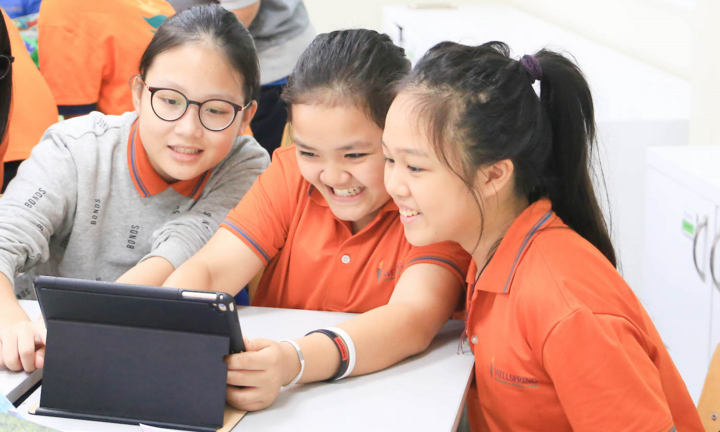 Trường Wellspring đang rất gần danh hiệu trường học Microsoft điển hình toàn cầu