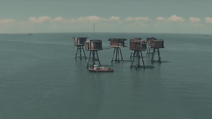 Cận cảnh pháo đài săn máy bay trên biển trong Thế chiến 2