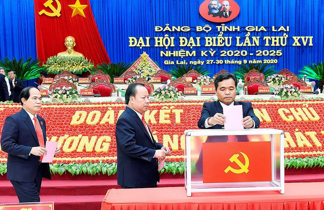 Hai ủy viên Ban Thường vụ không trúng cử Ban Chấp hành Đảng bộ tỉnh Gia Lai