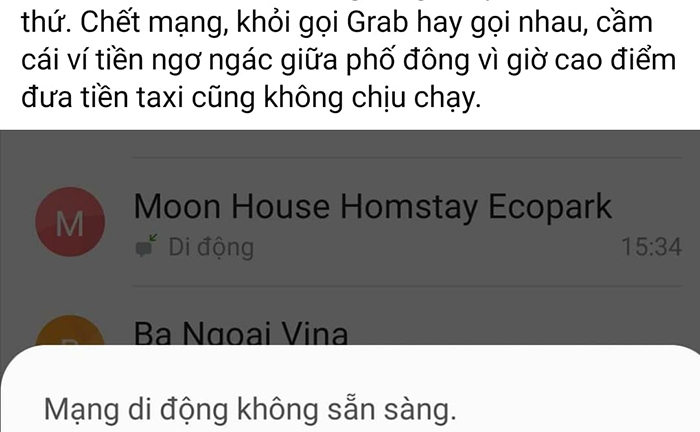 Mạng MobiFone lỗi đường truyền, nhiều khách hàng không thể liên lạc